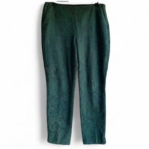 Boden Lydia Dark Green Lace Pants Size 8R